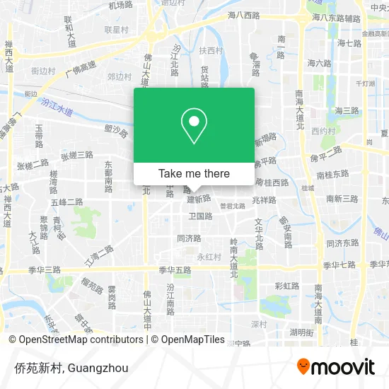 侨苑新村 map