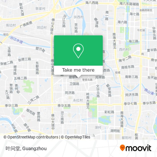 叶问堂 map