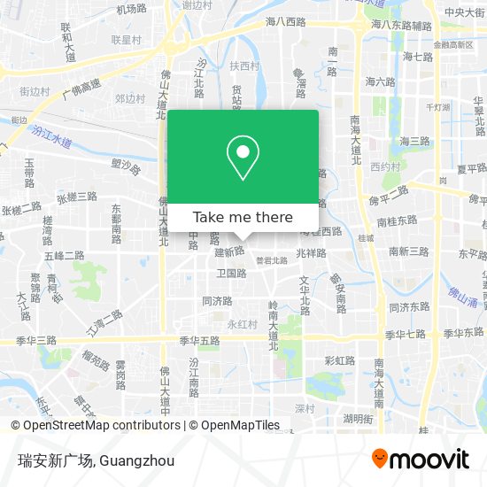 瑞安新广场 map