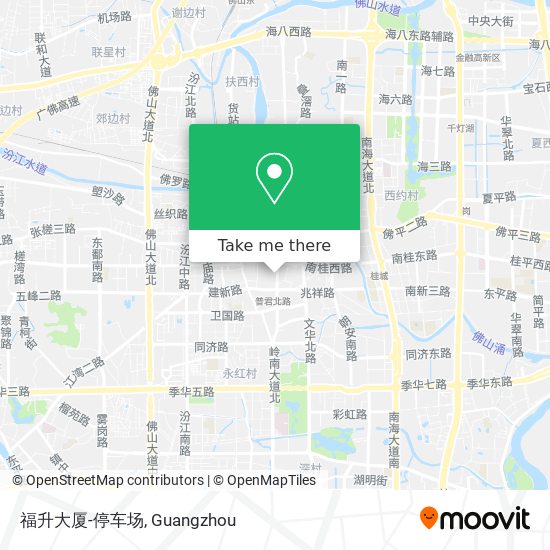 福升大厦-停车场 map