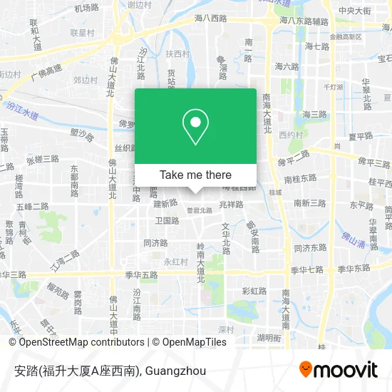 安踏(福升大厦A座西南) map