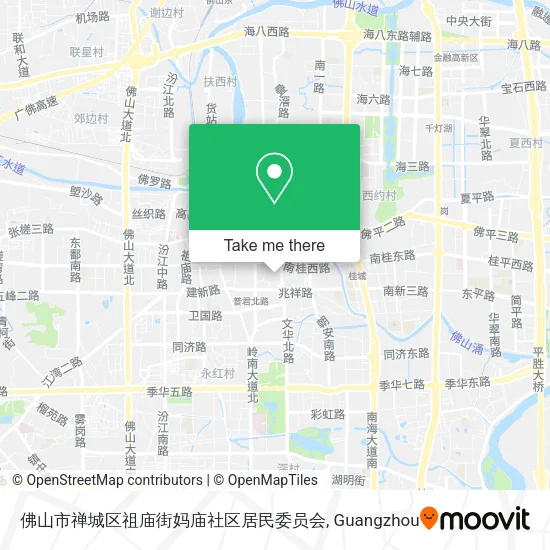 佛山市禅城区祖庙街妈庙社区居民委员会 map