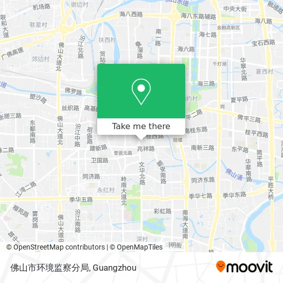 佛山市环境监察分局 map