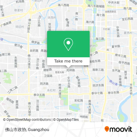 佛山市政协 map