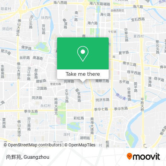 尚辉苑 map