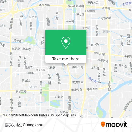 嘉兴小区 map