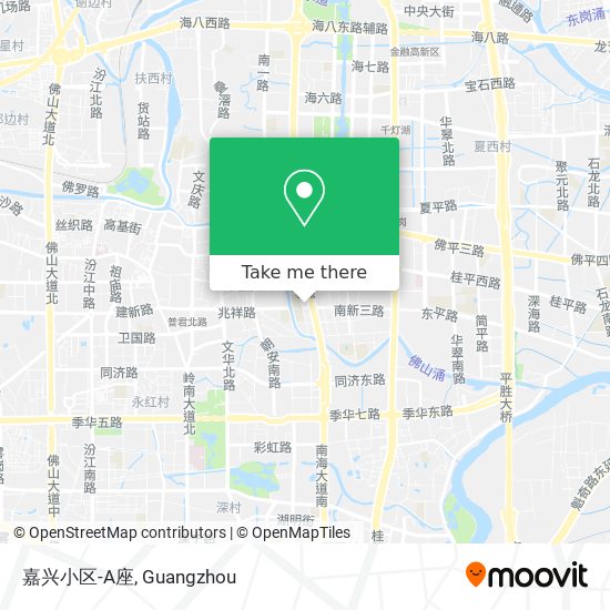 嘉兴小区-A座 map