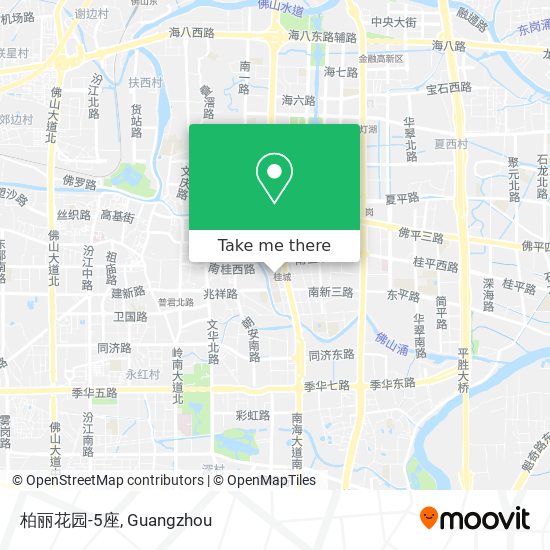 柏丽花园-5座 map