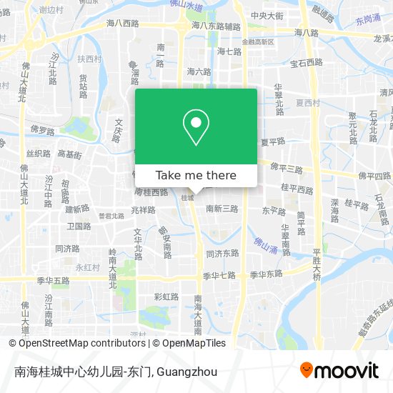 南海桂城中心幼儿园-东门 map