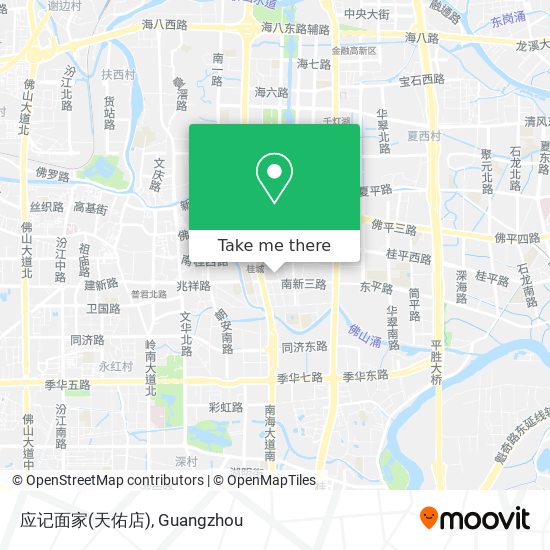 应记面家(天佑店) map