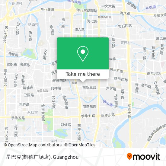 星巴克(凯德广场店) map