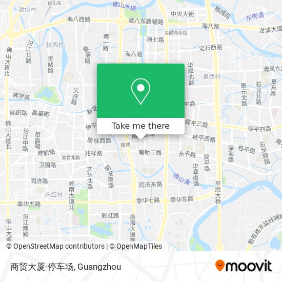 商贸大厦-停车场 map