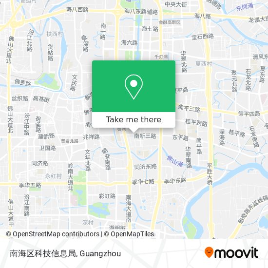 南海区科技信息局 map
