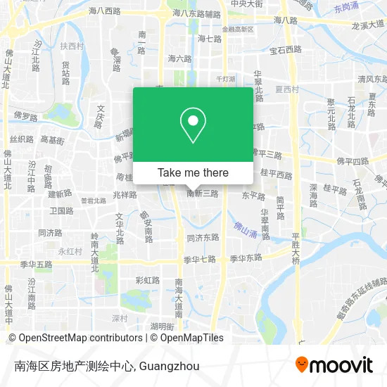 南海区房地产测绘中心 map