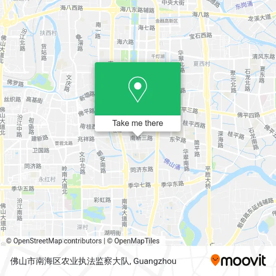 佛山市南海区农业执法监察大队 map