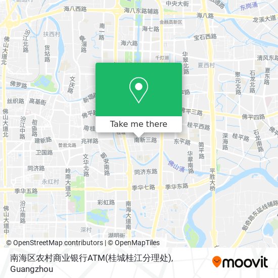 南海区农村商业银行ATM(桂城桂江分理处) map