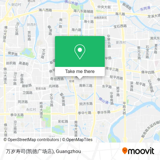万岁寿司(凯德广场店) map