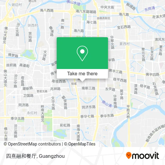 四熹融和餐厅 map