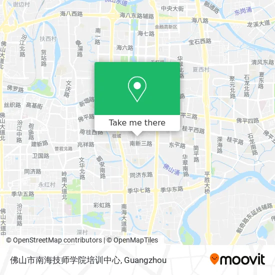 佛山市南海技师学院培训中心 map