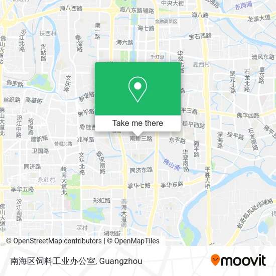 南海区饲料工业办公室 map