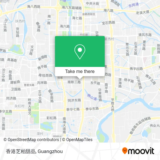 香港芝柏甜品 map