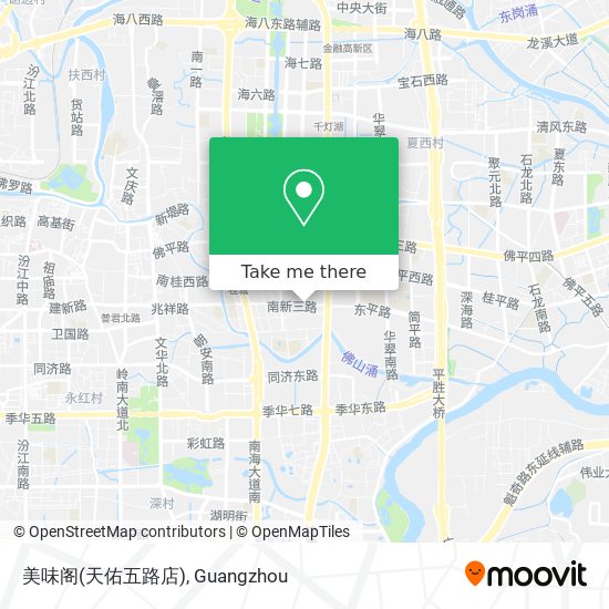 美味阁(天佑五路店) map