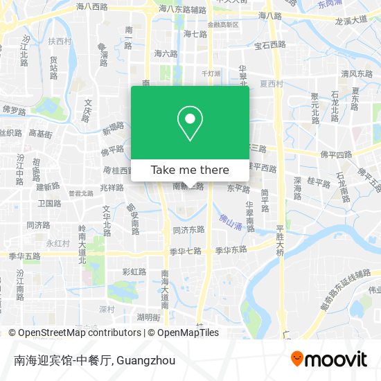 南海迎宾馆-中餐厅 map