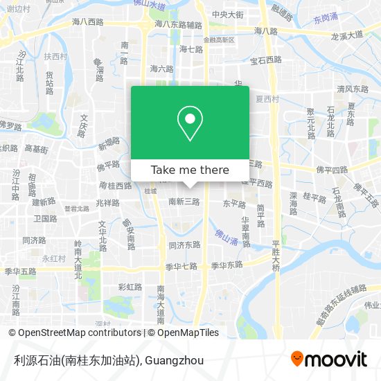 利源石油(南桂东加油站) map