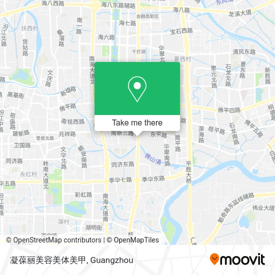 凝葆丽美容美体美甲 map