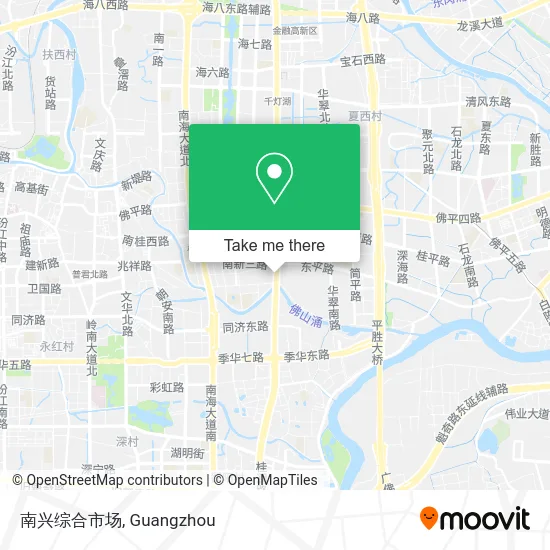 南兴综合市场 map
