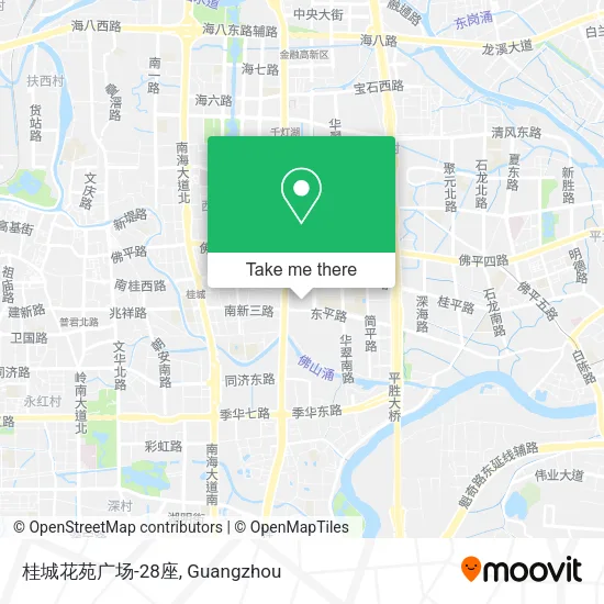 桂城花苑广场-28座 map