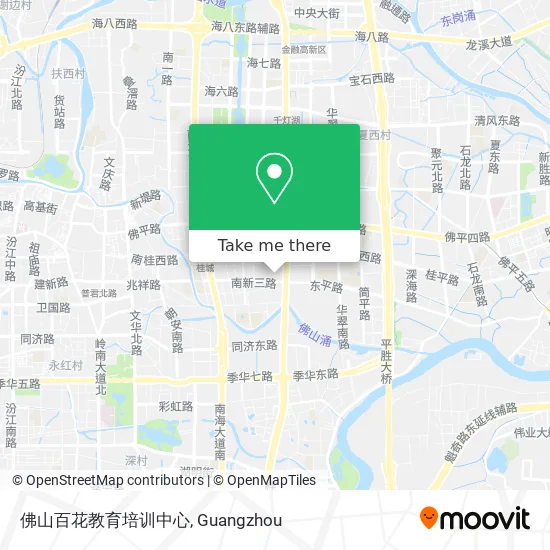 佛山百花教育培训中心 map