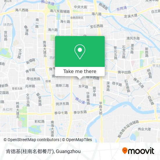 肯德基(桂南名都餐厅) map