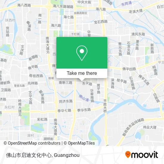 佛山市启迪文化中心 map