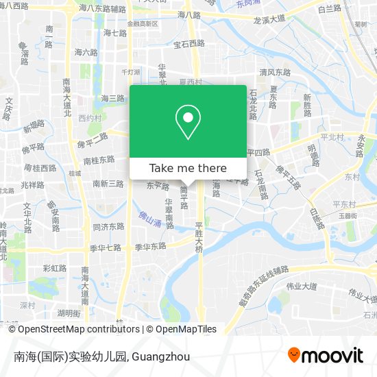 南海(国际)实验幼儿园 map