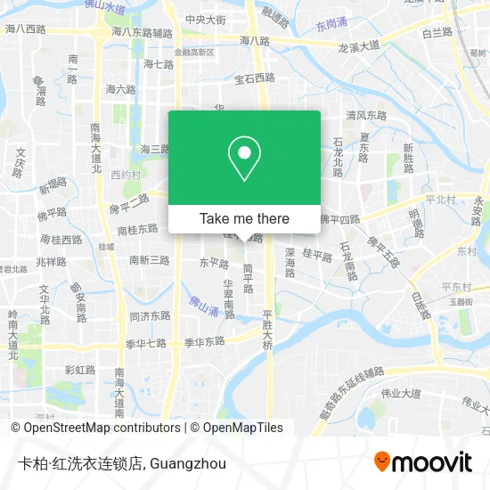 卡柏·红洗衣连锁店 map