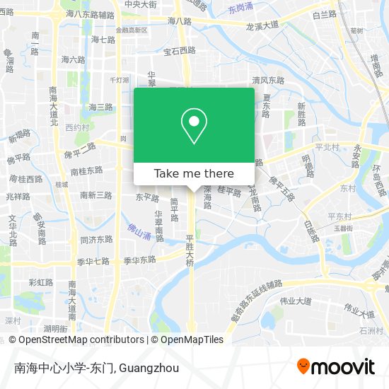 南海中心小学-东门 map