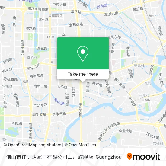 佛山市佳美达家居有限公司工厂旗舰店 map