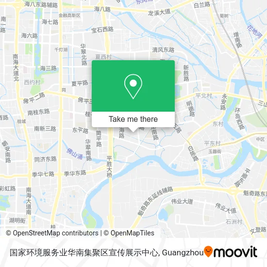 国家环境服务业华南集聚区宣传展示中心 map