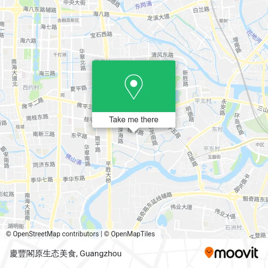 慶豐閣原生态美食 map