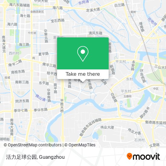活力足球公园 map