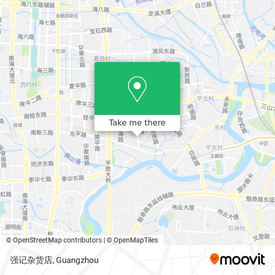 强记杂货店 map