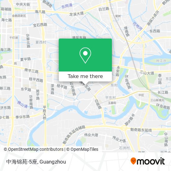 中海锦苑-5座 map