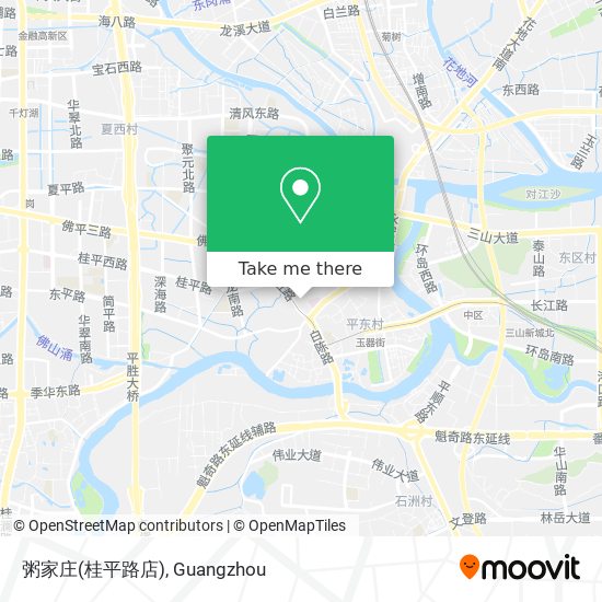 粥家庄(桂平路店) map