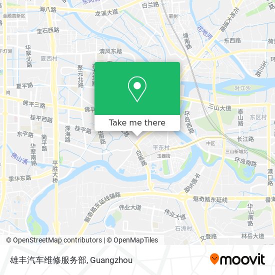 雄丰汽车维修服务部 map