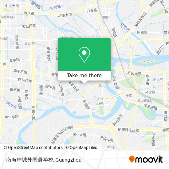 南海桂城外国语学校 map