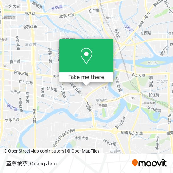 至尊披萨 map