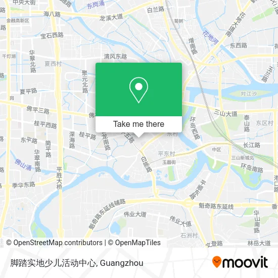 脚踏实地少儿活动中心 map