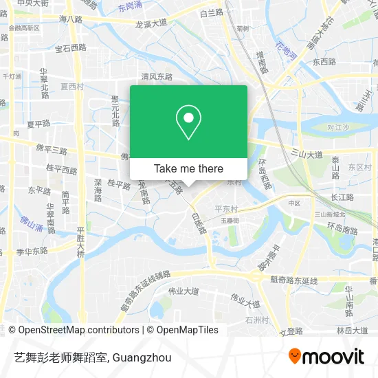 艺舞彭老师舞蹈室 map