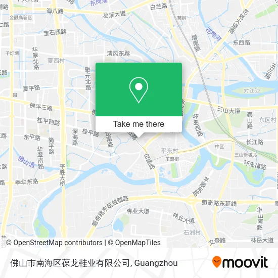 佛山市南海区葆龙鞋业有限公司 map